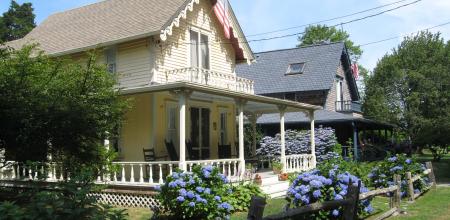 Ours is the blue house