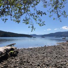 Three blocks from our apartment