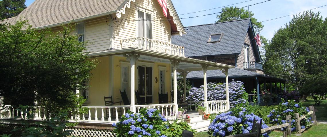 Ours is the blue house